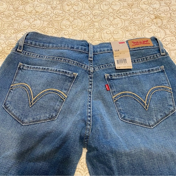 NWT Levi's Women’s Blue Skinny Jeans Size 7/28 - Picture 5 of 9